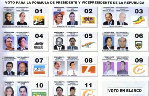 La aparente ventaja de ser el número uno del tarjetón