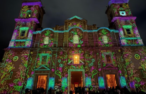 Zipaquirá ilumina su Semana Santa con mapping religioso