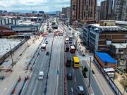 Avanza el grupo 4 de la avenida 68: obra alcanza el 90 %