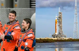 Artemis II: La escotilla de la nave ya está cerrada y los astronautas de la misión ya están sujetos a sus asientos