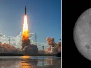 Revelan primeras fotos del histórico sobrevuelo de Artemis II en el lado oscuro de la Luna: nave Orión pudo ver eclipse solar invisible en la Tierra