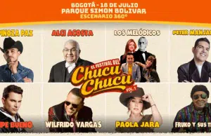 El Festival del Chucu Chucu llegará al parque Simón Bolívar con una tarima 360°: estos son los artistas confirmados
