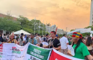 ‘Defenderemos con nuestra vida’: Indígenas amazónicos advierten desde Santa Marta que resistirán expansión petrolera en Ecuador