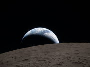 Artemis II: NASA revela histórica fotografía de la “puesta de la Tierra”