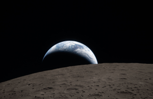 Artemis II: NASA revela histórica fotografía de la “puesta de la Tierra”
