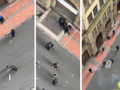 Denuncian uso de niños emberá como escudos en protestas en Bogotá