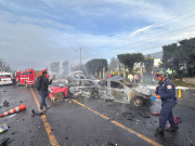 Explosión en peaje Casa Blanca deja dos fallecidos y 19 heridos
