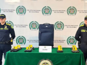 Hallan maleta con droga y rastreadores GPS en el Aeropuerto El Dorado