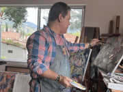 El proceso artístico del maestro José Javier Mejía