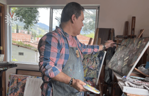 El proceso artístico del maestro José Javier Mejía