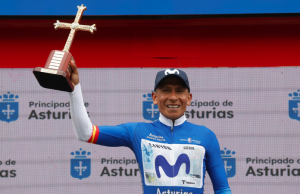 Nairo Quintana es el campeón por tercera vez de la Vuelta a Asturias