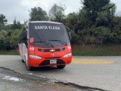 Abren nueva ruta de buses interveredal en Santa Elena
