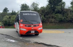 Abren nueva ruta de buses interveredal en Santa Elena