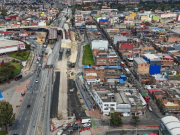 Obras en la av. 68: en julio habilitan carriles paralelos a la autopista Sur