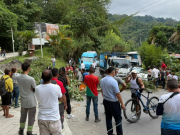Protestas en municipio El Colegio por interrupción de energía