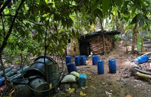 Hallan laboratorio en Cesar que producía una tonelada de cocaína semanal