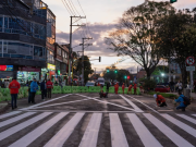 Habilitan vía La Gaitana, Suba, tras colapso por socavón