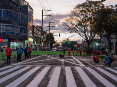 Habilitan vía La Gaitana, Suba, tras colapso por socavón