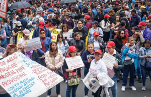 Maestros anuncian paro de 24 horas el 15 de abril