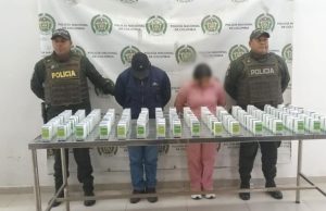 Incautan ketamina y capturan a dos personas en Nariño