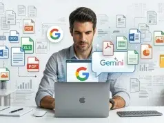Google lanzó un chat con IA que crea documentos, tablas de Excel, presentaciones como si fuera magia
