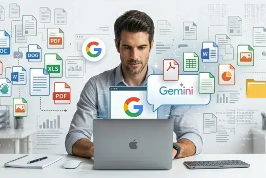 Google lanzó un chat con IA que crea documentos, tablas de Excel, presentaciones como si fuera magia