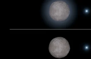 Detectan posible atmósfera en un misterioso y diminuto objeto más allá de Plutón