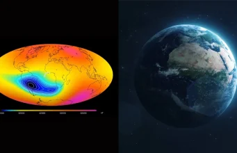 Así nació la anomalía magnética que afecta satélites en el Atlántico: ¿qué significa para la tecnología y la vida en la Tierra?