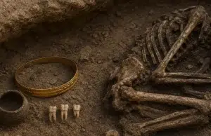 La tumba que sacude la Edad del Bronce: hallan en Serbia una diadema de oro y restos humanos de hace 4.600 años que redefinen su cronología