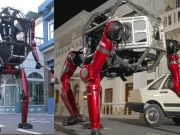 Al estilo de ‘Iron Man’: China presenta un robot gigante pilotable capaz de caminar en dos y cuatro patas