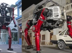 Al estilo de ‘Iron Man’: China presenta un robot gigante pilotable capaz de caminar en dos y cuatro patas