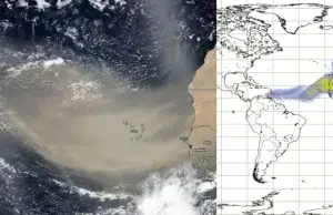 Las regiones del país que podrían verse afectadas por el posible ingreso del polvo del Sahara al Caribe colombiano