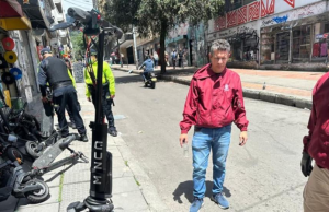 Cae taller clandestino de patinetas en Las Nieves, centro de Bogotá