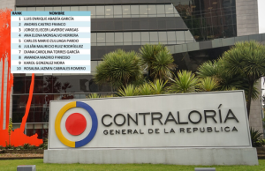 Definida lista de 10 elegibles para el cargo de Contralor General