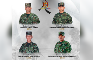 Identifican a los soldados asesinados por disidencias de ‘Calarcá’ en Guaviare