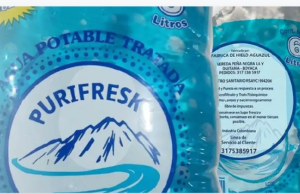 Invima alerta por venta fraudulenta de agua tratada “PURIFRESK”