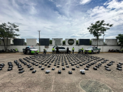 En carro blindado hallan 412 kilos de marihuana vía Bogotá- Girardot