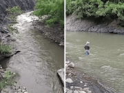 Hallan cuerpo de niño de 7 años que cayó a río en Nocaima