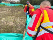 Desmontan parqueadero ilegal en predio del IDRD en Fontibón