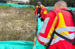 Desmontan parqueadero ilegal en predio del IDRD en Fontibón