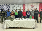 Caen siete presuntos miembros del Clan del Golfo en el Caribe