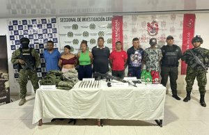 Caen siete presuntos miembros del Clan del Golfo en el Caribe