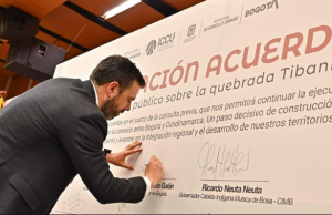 Tras acuerdo con muiscas avanza proyecto del puente Tibanica en Soacha