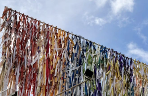 Inauguran primera instalación de arte en valla publicitaria en AutoNorte