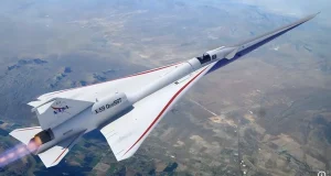 El avión experimental X-59 de la NASA rompe por primera vez la velocidad del sonido