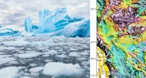 La estructura descubierta debajo de la Antártida que desconcierta a los científicos