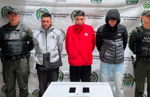 Cárcel a banda por hurto a conductores de plataformas en Bogotá