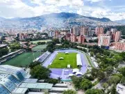 Medellín renueva el estadio de atletismo para recibir el Panamericano 2026