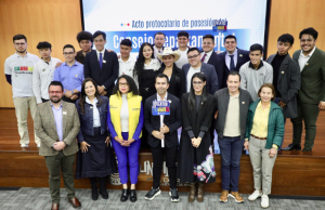 Gobernador Jorge Rey posesionó a 19 consejeros de juventud en Cundinamarca