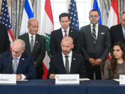Israel y Líbano celebran acuerdo de paz firmado en EE. UU.